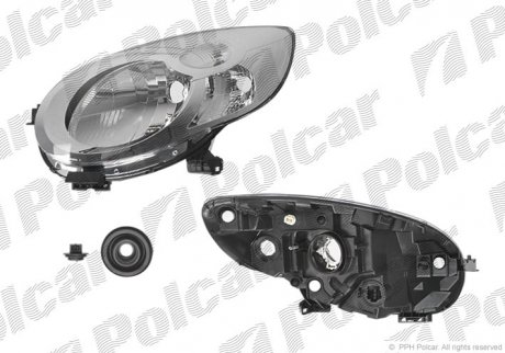 Фара основна Polcar 2301091E