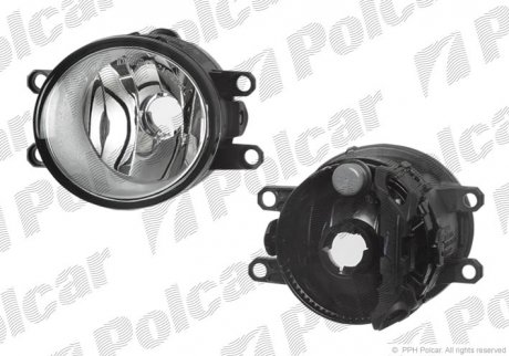 Фара передня Polcar 818629-E