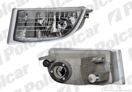 Фара передня Polcar 817829-E