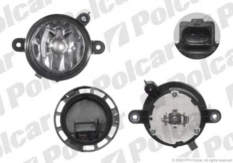 Фара передня Polcar 6730290E