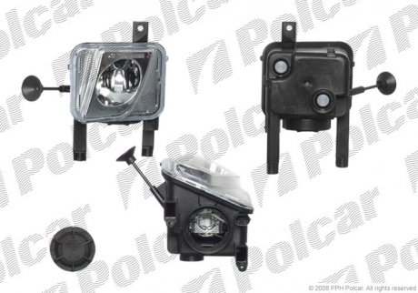 Фара передня Polcar 555929-E