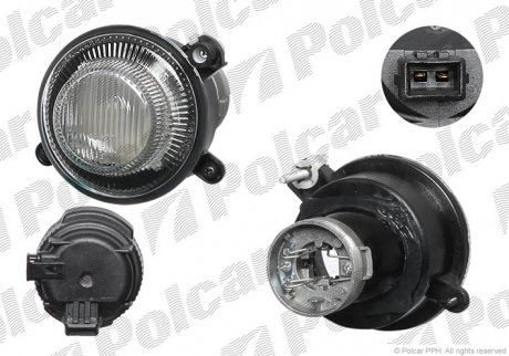 Фара передня Polcar 509529-E