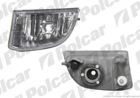 Фара передня Polcar 814629-E
