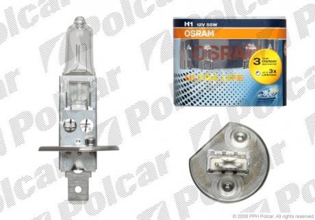 Лампа H1 Polcar 99ZB170A