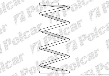 Пружина підвіски Polcar ST547547