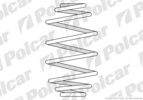 Пружина підвіски Polcar ST524225