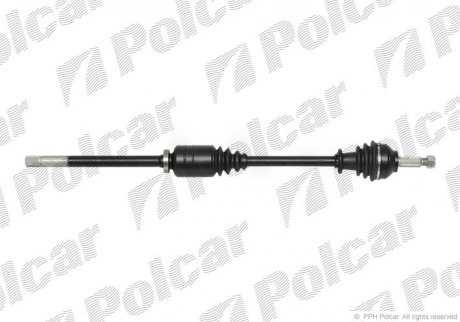 Піввісь Polcar T49198
