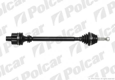 Піввісь Polcar T49112