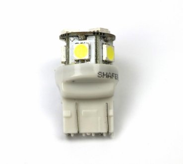 Лампа LED 12V T20 W28/8W W3x16q (1LED) SHAFER SL4016 (фото 1)