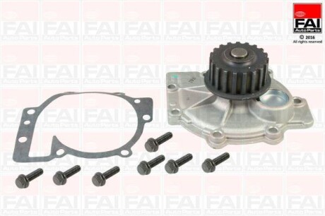 Водяна помпа Renault Focus,Mondeo,Laguna/ Volvo S40,S60,S70 1.6-2.5 07.95- FAI WP3090