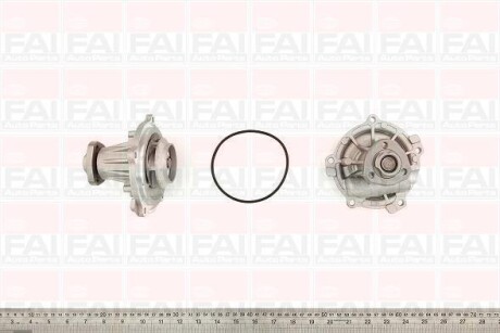 Водяна помпа VAG A4/A6/Felicia/Golf III/Passat/Polo/T-4 1.9SDI/TDI 1994- (1Z/AFF/AFN) FAI WP6104