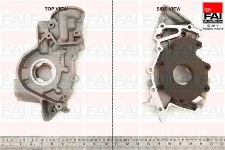 FORD Помпа масла Escort 1,6-1,8 Fiesta Orion FAI OP212