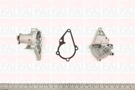 Водяна помпа Hyundai 1.4/1.5/1.6 00-11 FAI WP6268
