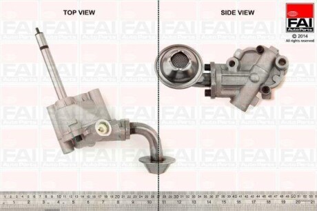 Масляна помпа 1.9D/TD VW T4 (ABL/1X) FAI OP229 (фото 1)