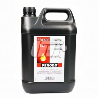Тормозная жидкость DOT4 5L FERODO FBX500