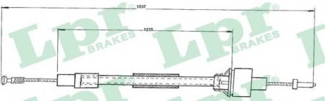 Трос зчеплення LPR C0093C