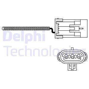Датчик кисню Delphi ES10988-12B1