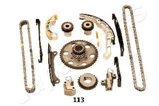 NISSAN К-т цепи (полный) привода ГРМ Pathfinder 2.5dCi 05-, Navara JAPANPARTS KDK-113