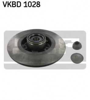 Гальмівний диск із підшипником задній SKF VKBD 1028