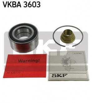 Підшипник колеса,комплект SKF VKBA 3603