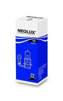 Автолампа H3 PK22s 55 W белая NEOLUX N453