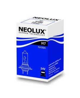 Автолампа H7 PX26d 70 W прозрачная NEOLUX N499A