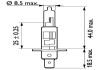 Автолампа MasterDuty H1 P14,5s 70 W прозрачная PHILIPS 13258MDB1 (фото 3)