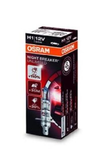 Автолампа H1 P14,5s 55 W прозрачная OSRAM 64150NBU