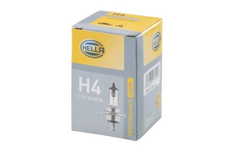 Автолампа Behr H4 55 W 60 W прозрачная HELLA 8GJ223498221