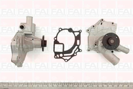 Водяна помпа Citroen C4/C5/C8 1,8-2,0 04- FAI WP6221