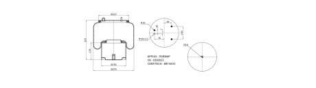 Пневморесора APLUS 91406AP