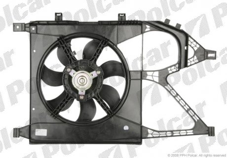 Вентилятор з корпусом / кронштейном Polcar 555623W1