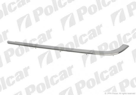 Молдинг бампера Polcar 500296-5