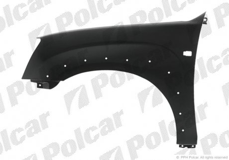 Крило переднє праве Polcar 394002-1