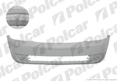 Бампер передній Polcar 555907-2 (фото 1)