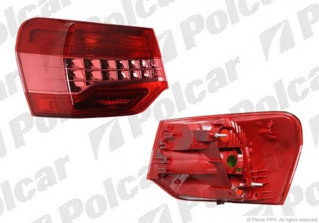 Ліхтар задній Polcar 233487-E