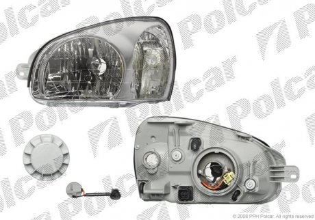 Фара основна Polcar 405009-E