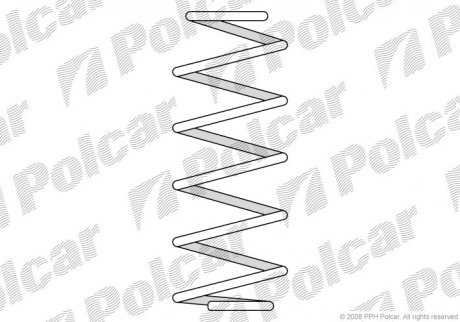 Пружина підвіски Polcar ST324254
