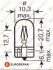 Автолампочка безцокольная 12V-W5W Eurorepar 1616431580 (фото 2)