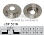 Гальмiвнi диски NIPPARTS J3315016 (фото 1)