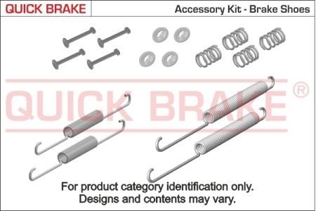 QUICK BRAKE Комплект пружинок колодок ручного гальма QUICK BRAKE 105-0825 (фото 1)