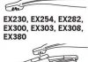 ExactFit Rear Щітка склоочисника,задня OEM (250мм) Trico EX254 (фото 3)