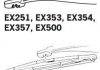 ExactFit Rear Щітка склоочисника,задня OEM (350мм) Trico EX357 (фото 4)