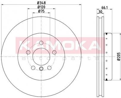 Гальмiвнi диски KAMOKA 103307