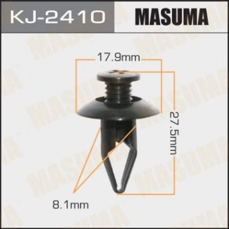 Клипса (кратно 10) Masuma KJ2410 (фото 1)