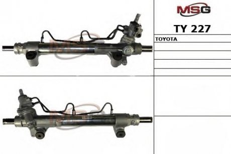 Кермова рейка з г/п Toyota 4Runner 05-09, Hilux 05-09 MSG TY 227