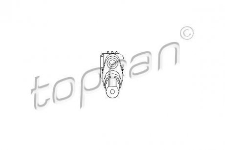 Датчик положення колінвалу TOPRAN / HANS PRIES 111398 (фото 1)