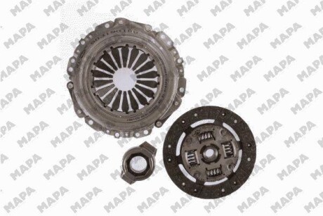 NISSAN К-кт сцепления (полный) Almera I,Sunny II,III 1.5/1.6,1.7D 86- MAPA 003190900