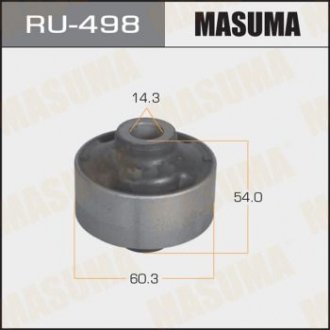 Сайлентблок важеля ПОДВЕСКИ Masuma RU498