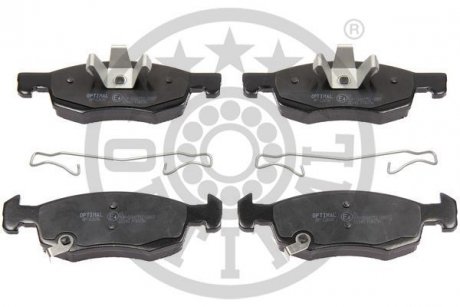 KLOCKI HAMULCOWE OPEL CORSA E (X15), CORSA E VAN (X15), VAUXHALL CORSA MK IV (E) (X15), CORS 14> PRZOD SZT Optimal BP12696